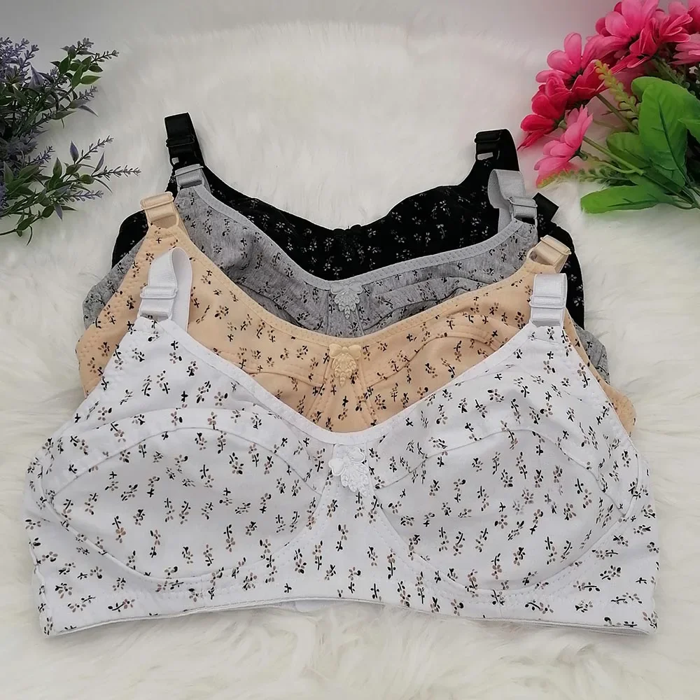 Cotton Bra Everyday - Sexy Lingerie Bra Women's Minimizer Push