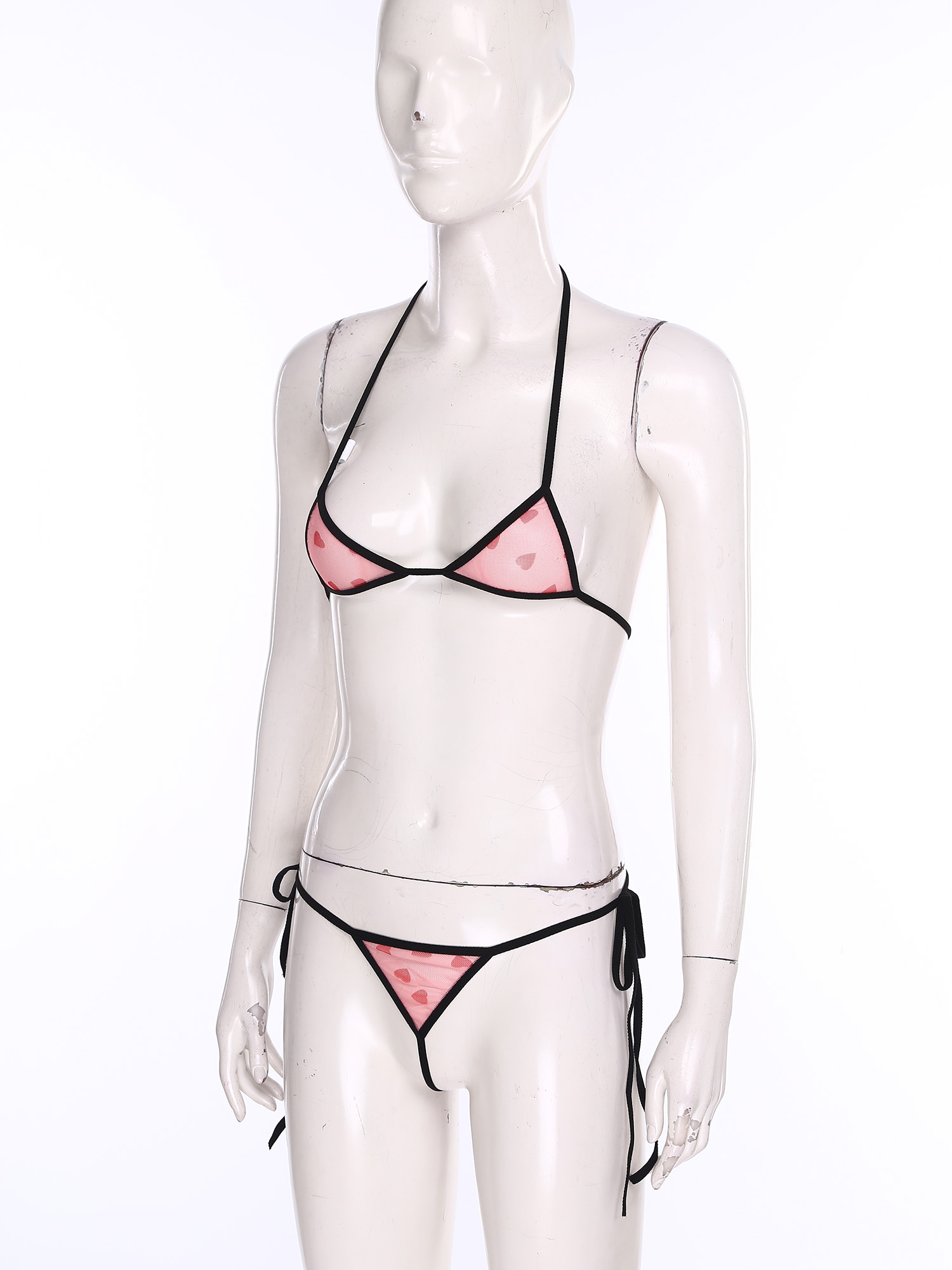 Womens Micro Mini Bikini Linge - Sheer Bra Lace review and price