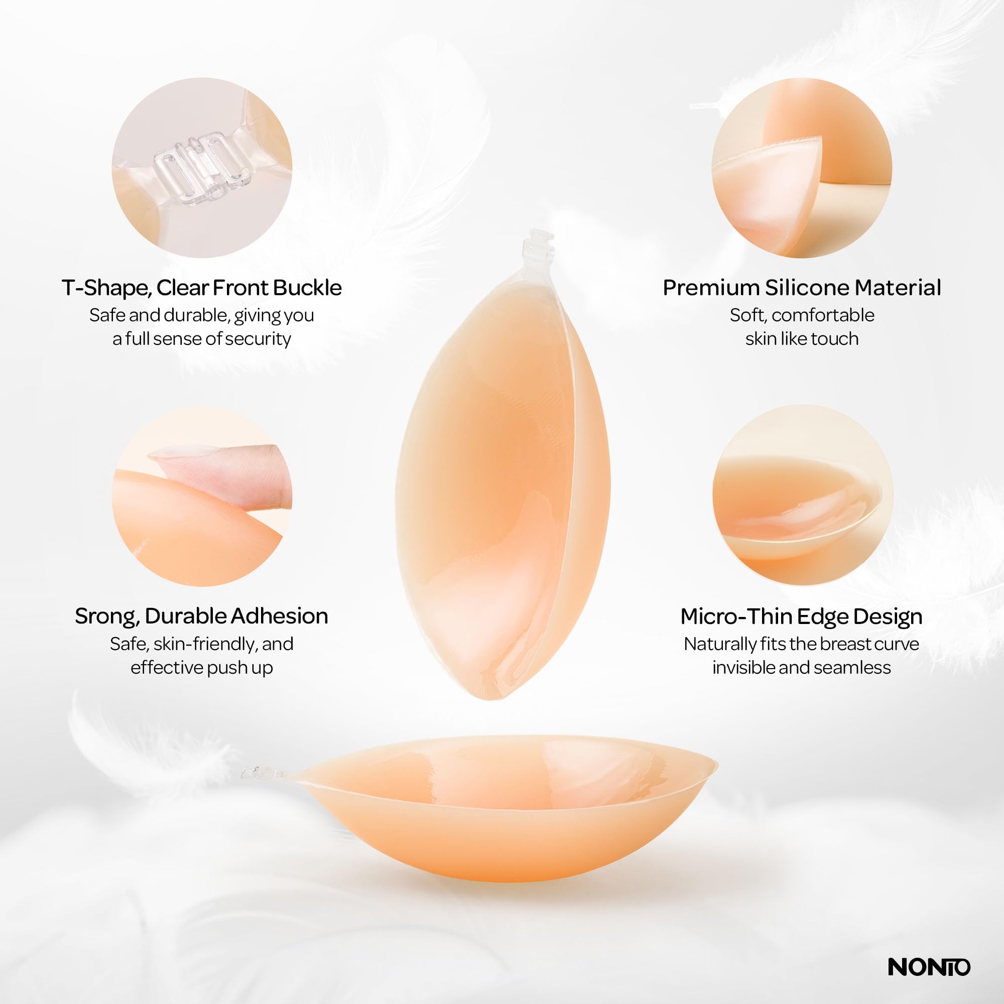 Adhesive Bra Strapless Sticky  - Backless Bra Sticky review and price