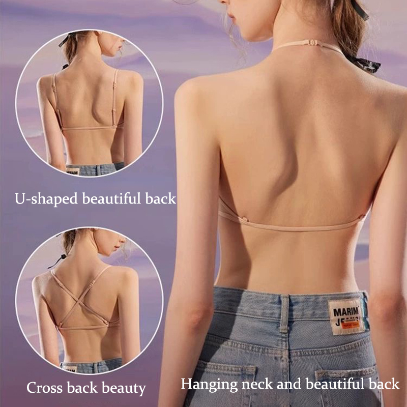 Women Seamless Bras Deep V Nec - Sleep Bra Bralette review and price
