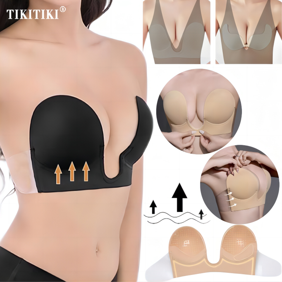 Invisible Push Up Bra Straples - Backless Bra Sticky review and price