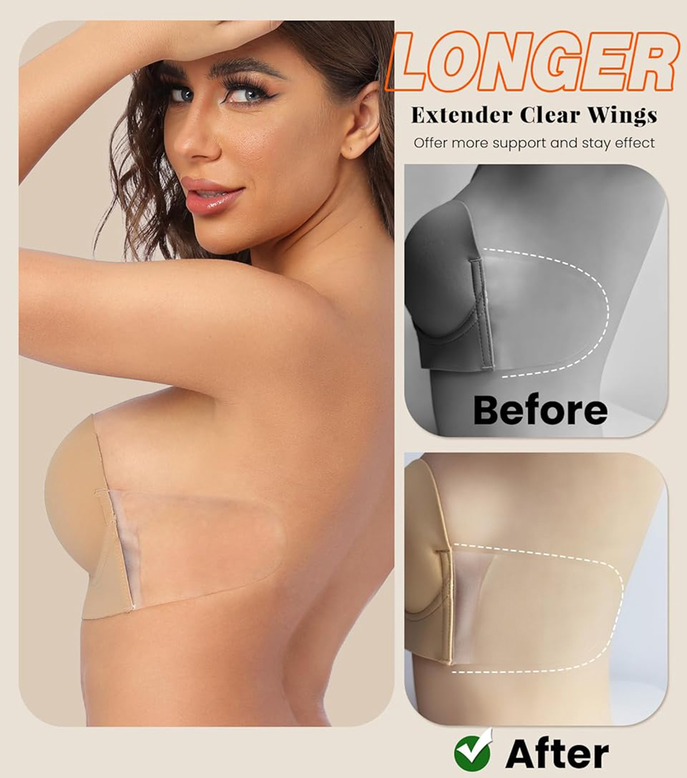 Sticky Bra Deep Plunge Straple - Backless Bra Sticky review and price
