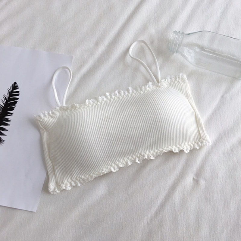 Women's Cotton Bra Female Tube - T Shirt Bra Seamless review and price