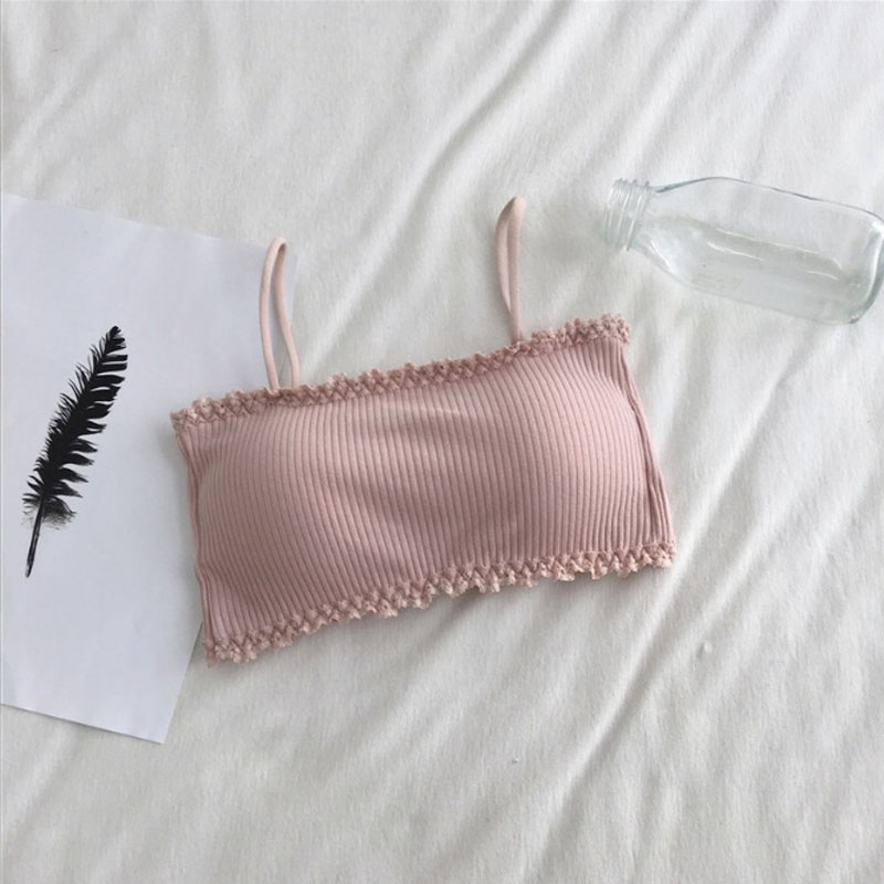 Women's Cotton Bra Female Tube - T Shirt Bra Seamless review and price