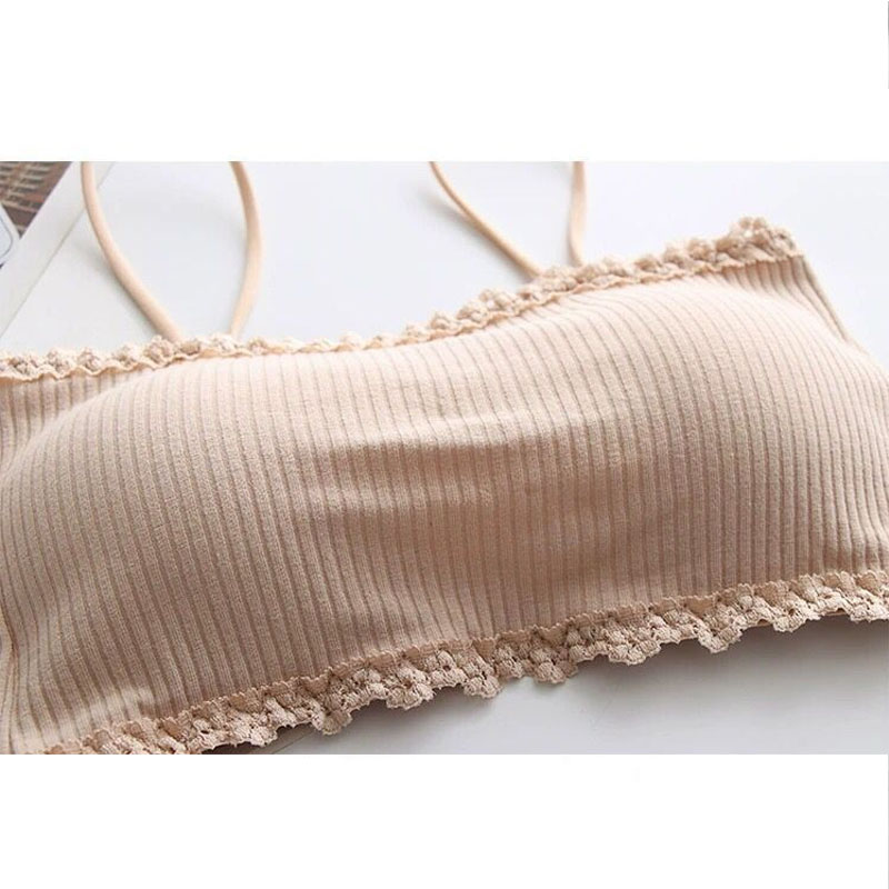Women's Cotton Bra Female Tube - T Shirt Bra Seamless review and price