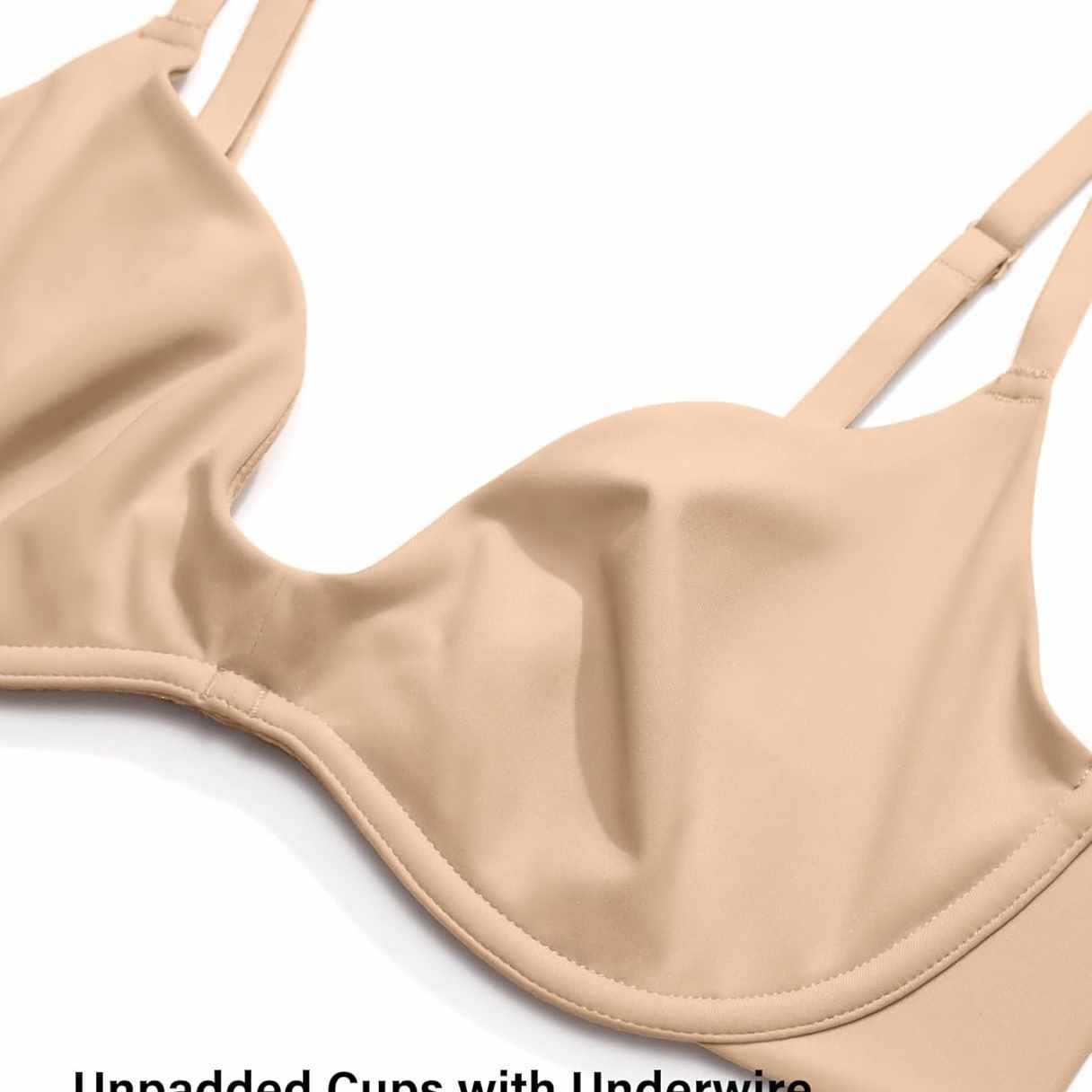 Women's Deep V Unpadded Seamle - Wirefree Bra Comfort review and price