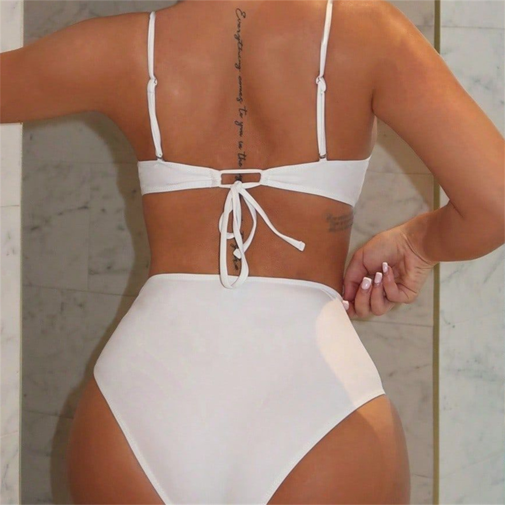 White Sling Bikini Bra Back La - Underwire Bra Padded review and price