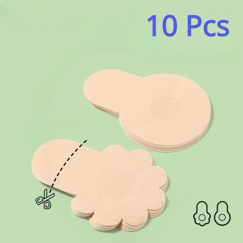 10pcs Women's Invisible Breast - Strapless Bra Adhesive review and price