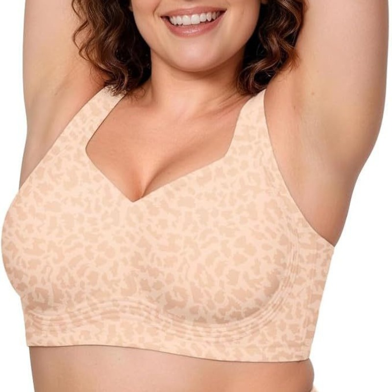 Leopard Jelly Bras No Underwir - Underwire Bra Padded review and price