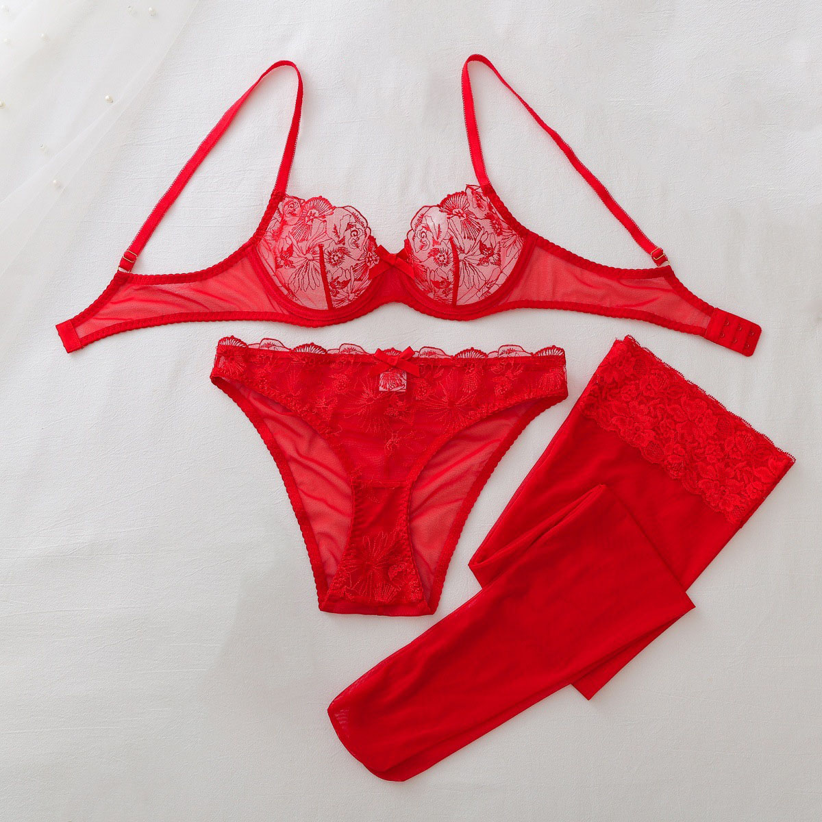 See Through Mesh Erotic set Wo - Sheer Mesh Bra review and price