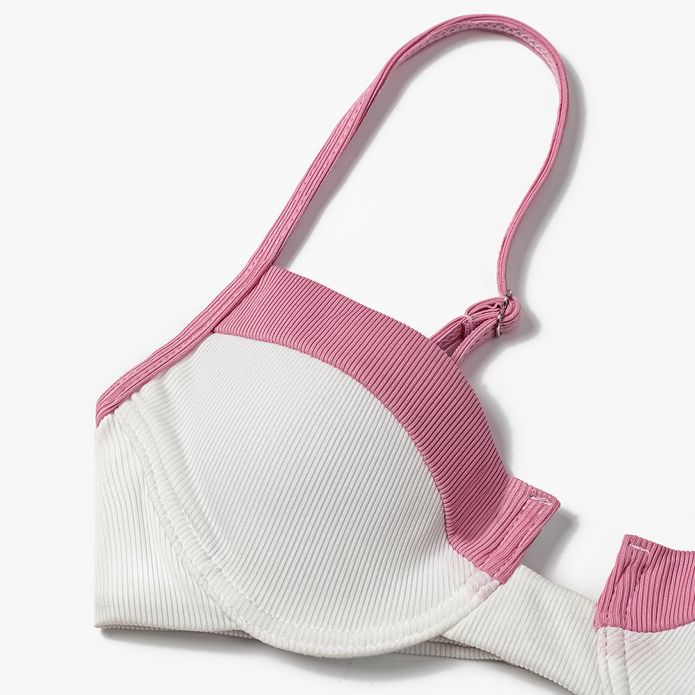 ZTVitality Ribbed Splicing Sex - Underwire Bra Padded review and price