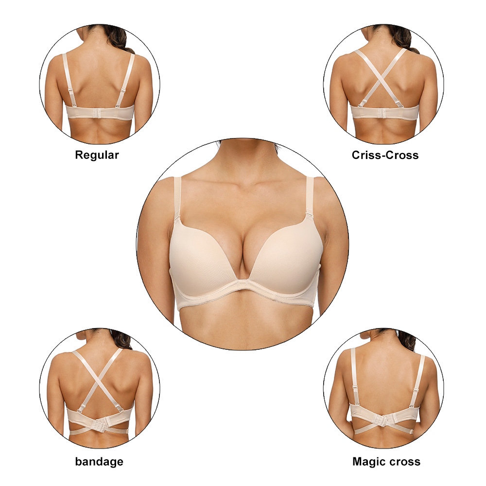 Vgplay Plunge Women Bra Light  - Convertible Bra Multiway review and price