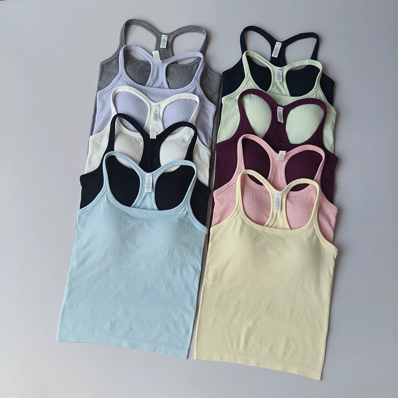 Summer Women's Yoga Camisole S - T Shirt Bra Seamless review and price