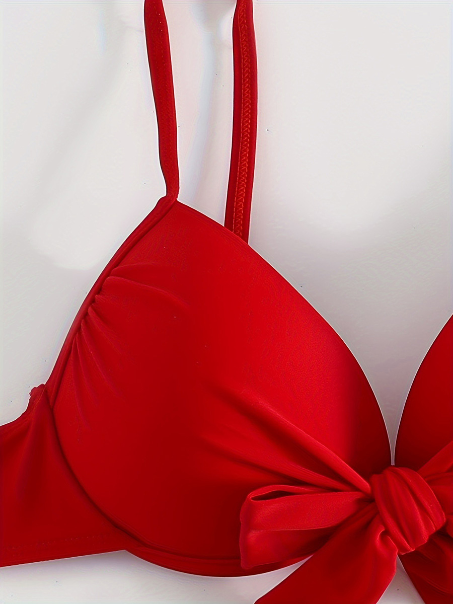 Sexy Knotted Underwired Bra Cu - Underwire Bra Padded review and price