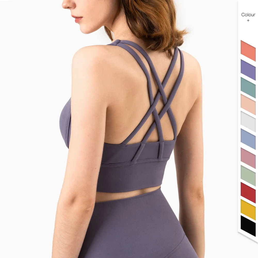 Summer Fashion Cross Back Wome - Sports Bra Racerback review and price