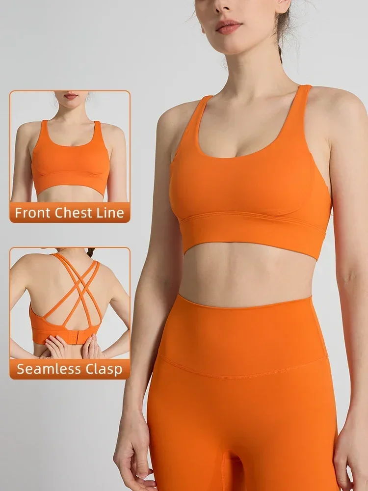 Solid Color Women's Sports Bra - Sports Bra Racerback review and price