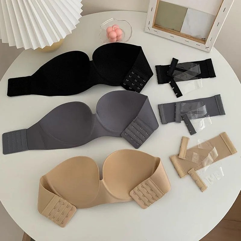 Women's Sexy Strapless Push-Up - Cotton Bra Everyday review and price