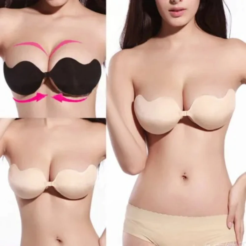 Women Sexy Strapless Invisible - Backless Bra Sticky review and price