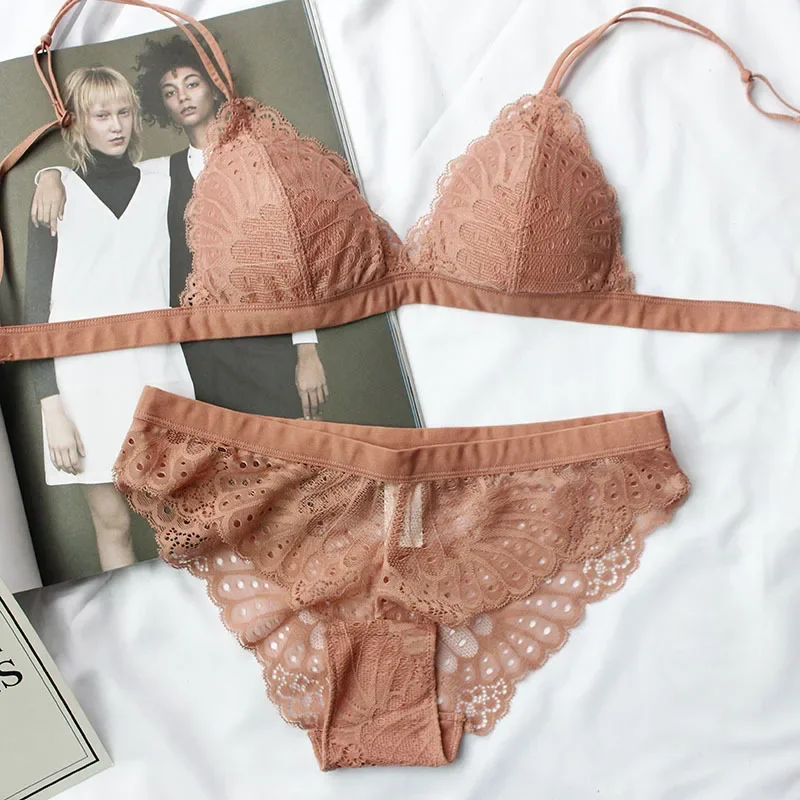 KUCLUTfull lace triangle cup s - Sleep Bra Bralette review and price