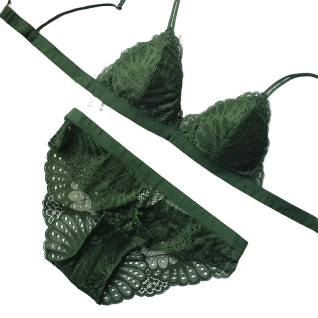 KUCLUTfull lace triangle cup s - Sleep Bra Bralette review and price