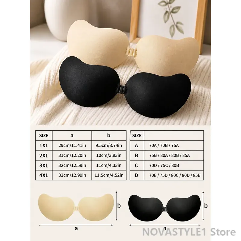 2 Pairs Breathable Invisible B - Strapless Bra Adhesive review and price