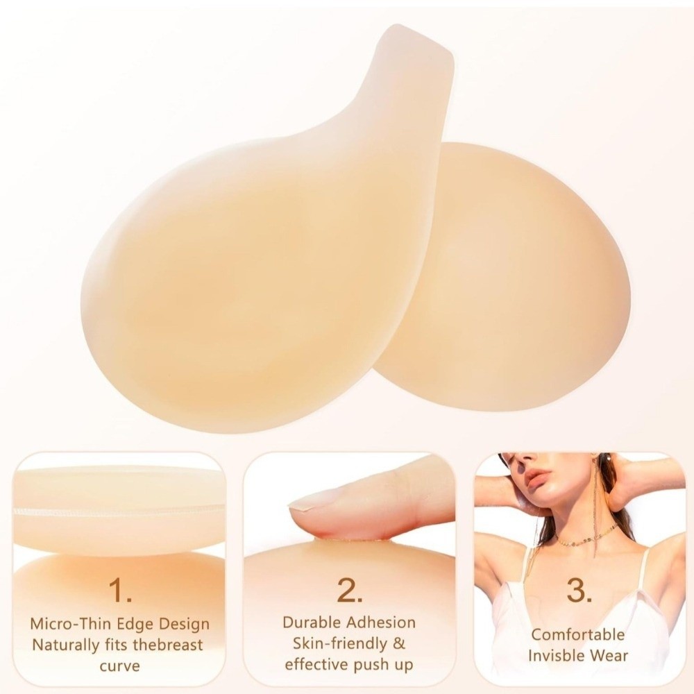 Seamless Silicone Nipple Cover - Push Up Bra Silicone review and price