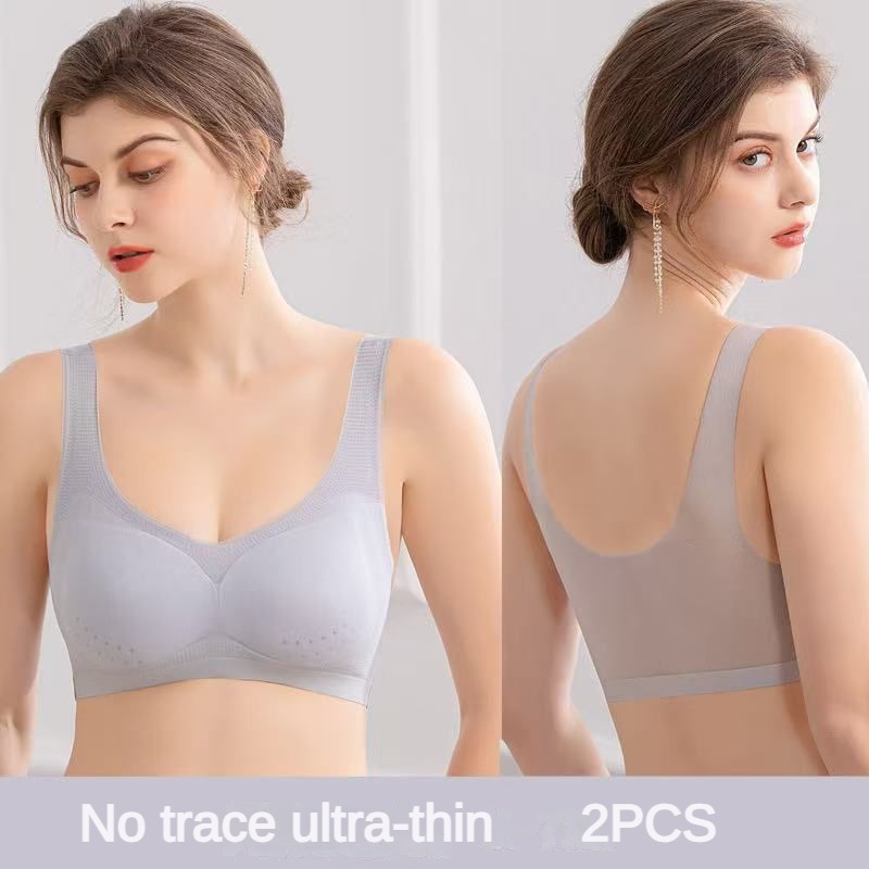 2PCS sexy bra lingerie Plus Si - Sleep Bra Bralette review and price